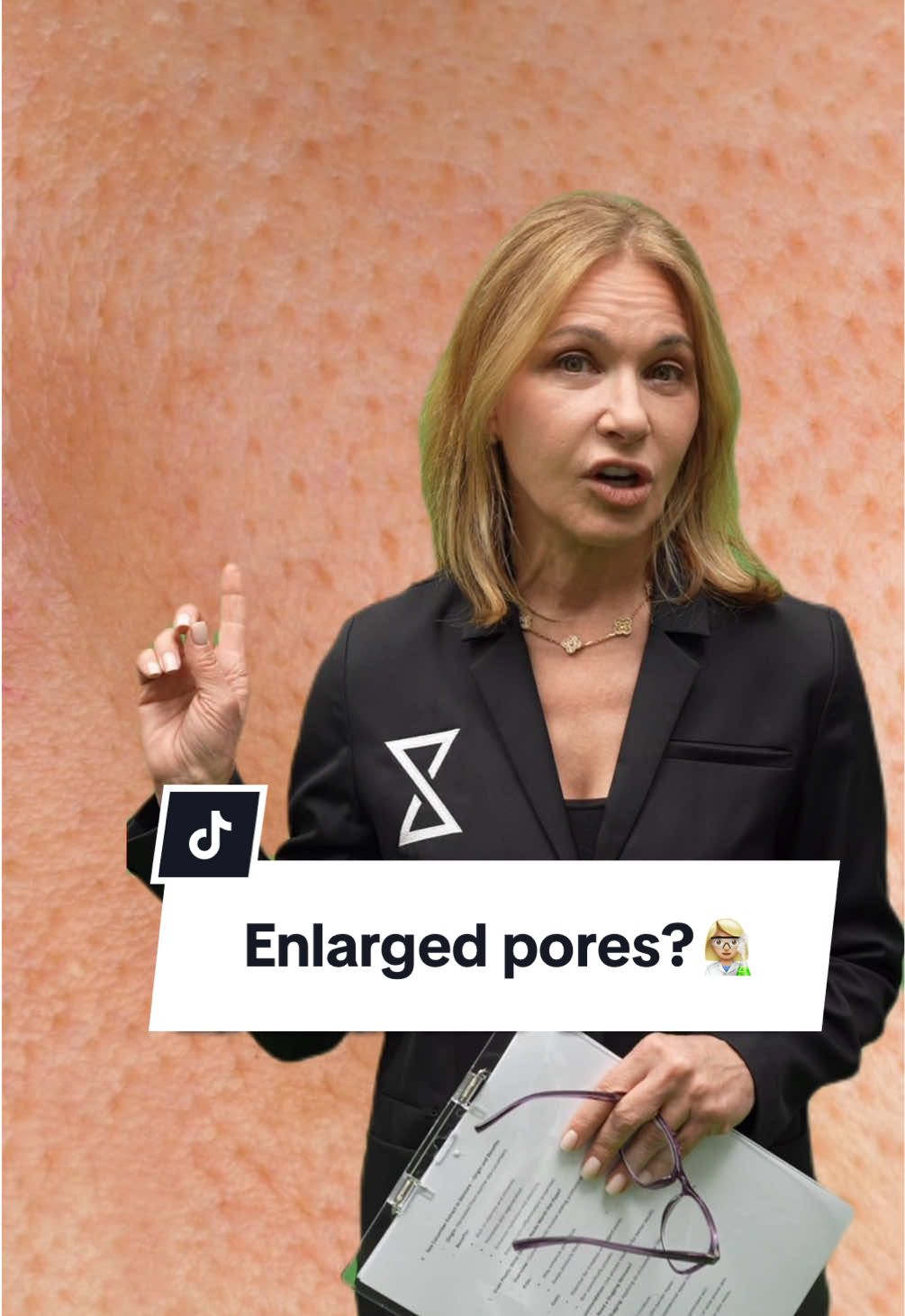 Having enlarged pores?👩🏼‍🔬Here are my ingredient recommendations: Niacinamide, BHA, Retinoids, and my favorite Spicules for exfoliation!🪸These will work wonders on your pores. ✨ #SkincareTips #EnlargedPores #Niacinamide #BHA #Retinoids #Exfoliation #Spicules #ClearSkin #SkinCareRoutine #HealthySkin