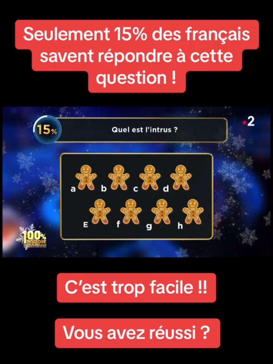 Ahah elle est sympa cette énigme ! 🥸 Tu as la réponse ? #cerveau #logique #egnime #test #question #pourtoi #prt #noel 