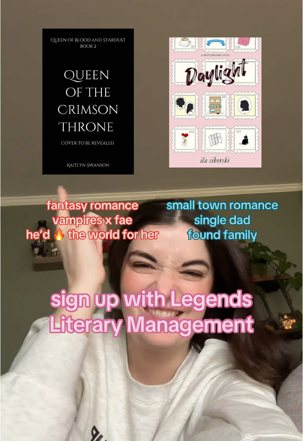 sign up at the ____ in my ___ 🫶🏻 fantasy readers? romance readers? i’ve got books you’ll love! #fantasyromancebooks #smalltownromancebook #lifeofabookworm #arcreaderswanted 