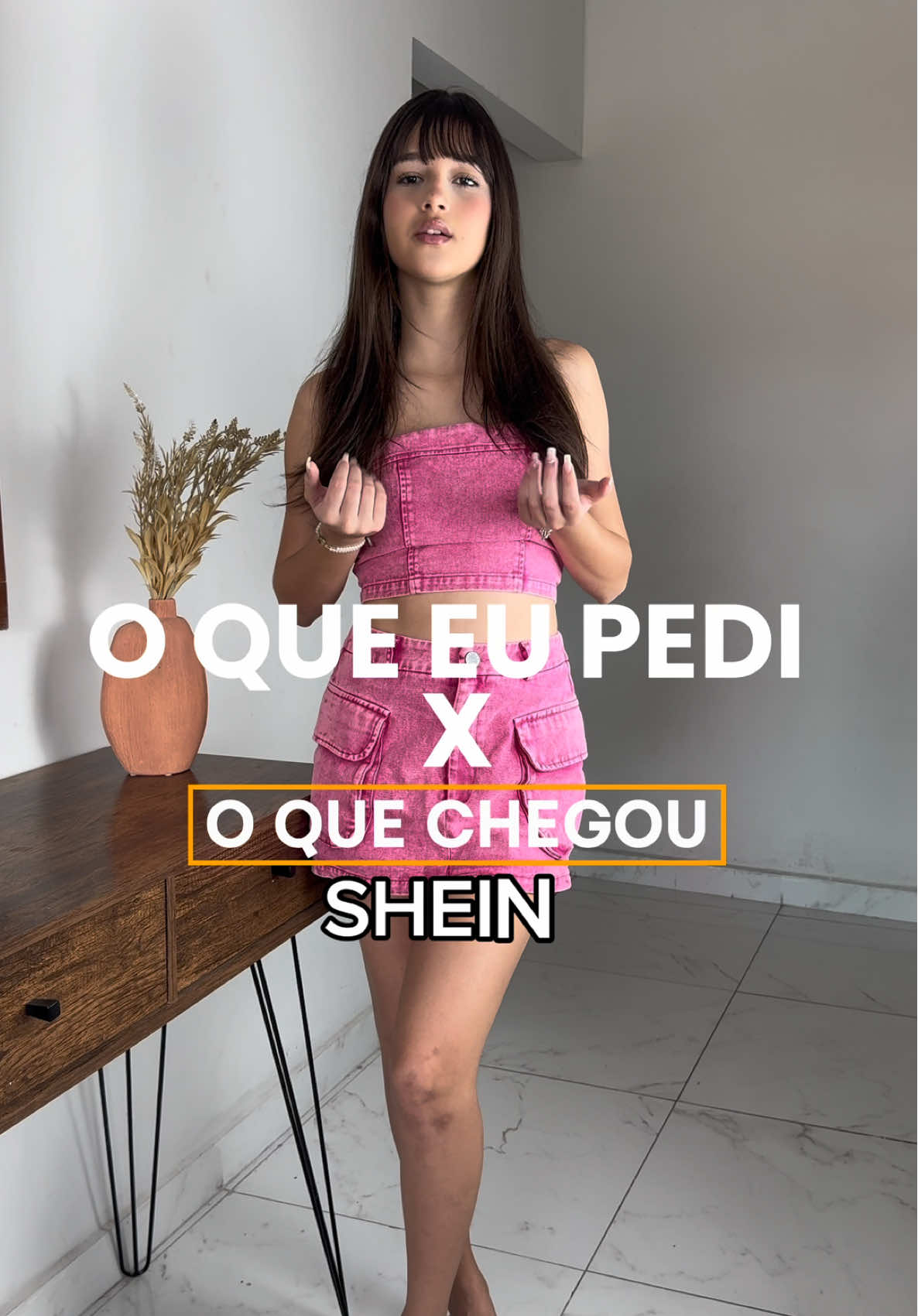 O que eu pedi x o que eu recebi SHEIN 💖 @SHEIN Brasil @SHEIN  #sheinshops #SHEINforAll #ad #saveinstyle #SHEIN