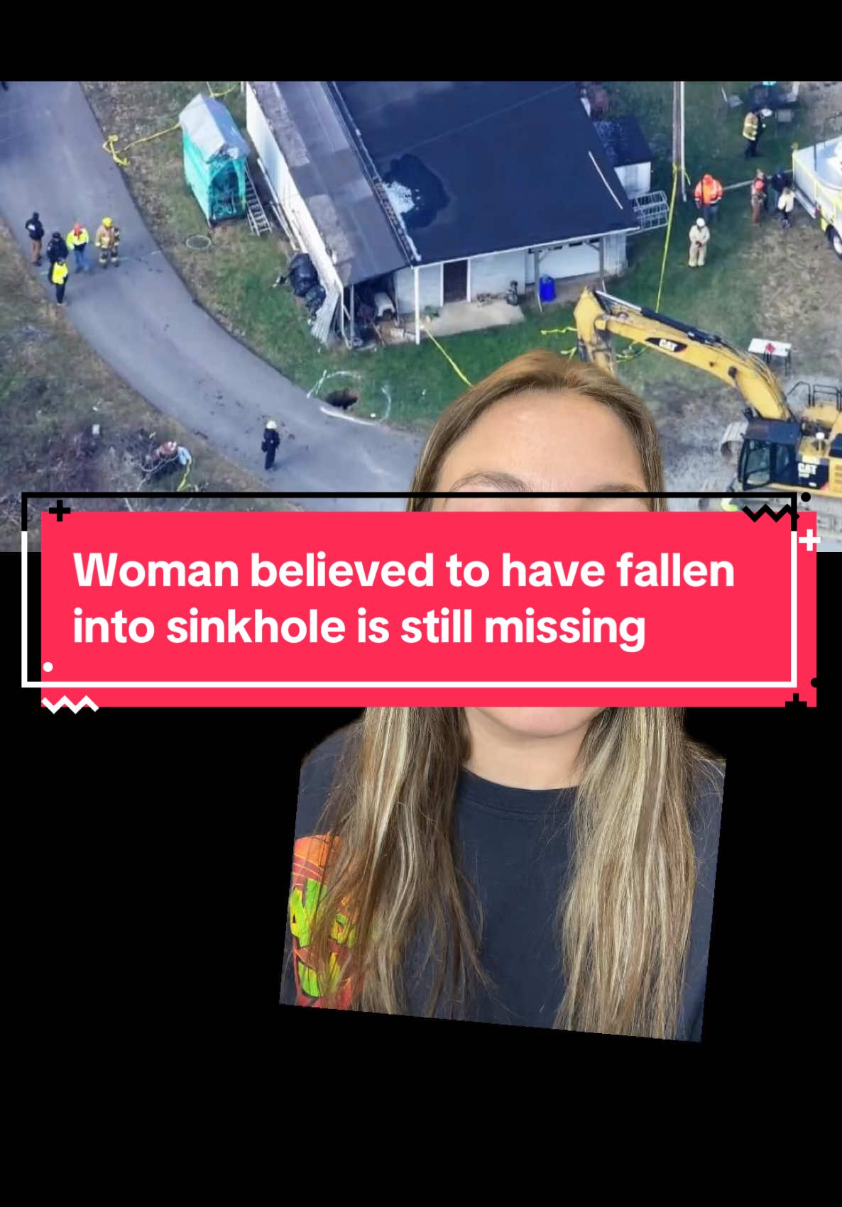 Replying to @𝓗𝓲𝓵𝓵𝓪𝓻𝔂🤍 Woman believed to have fallen into sinkhole is still missing #awareness #breakingnews #missing #pennsylvania #westmorelandcounty #missingperson #prayers #crimedivewithjess #truecrime #greenscreen 