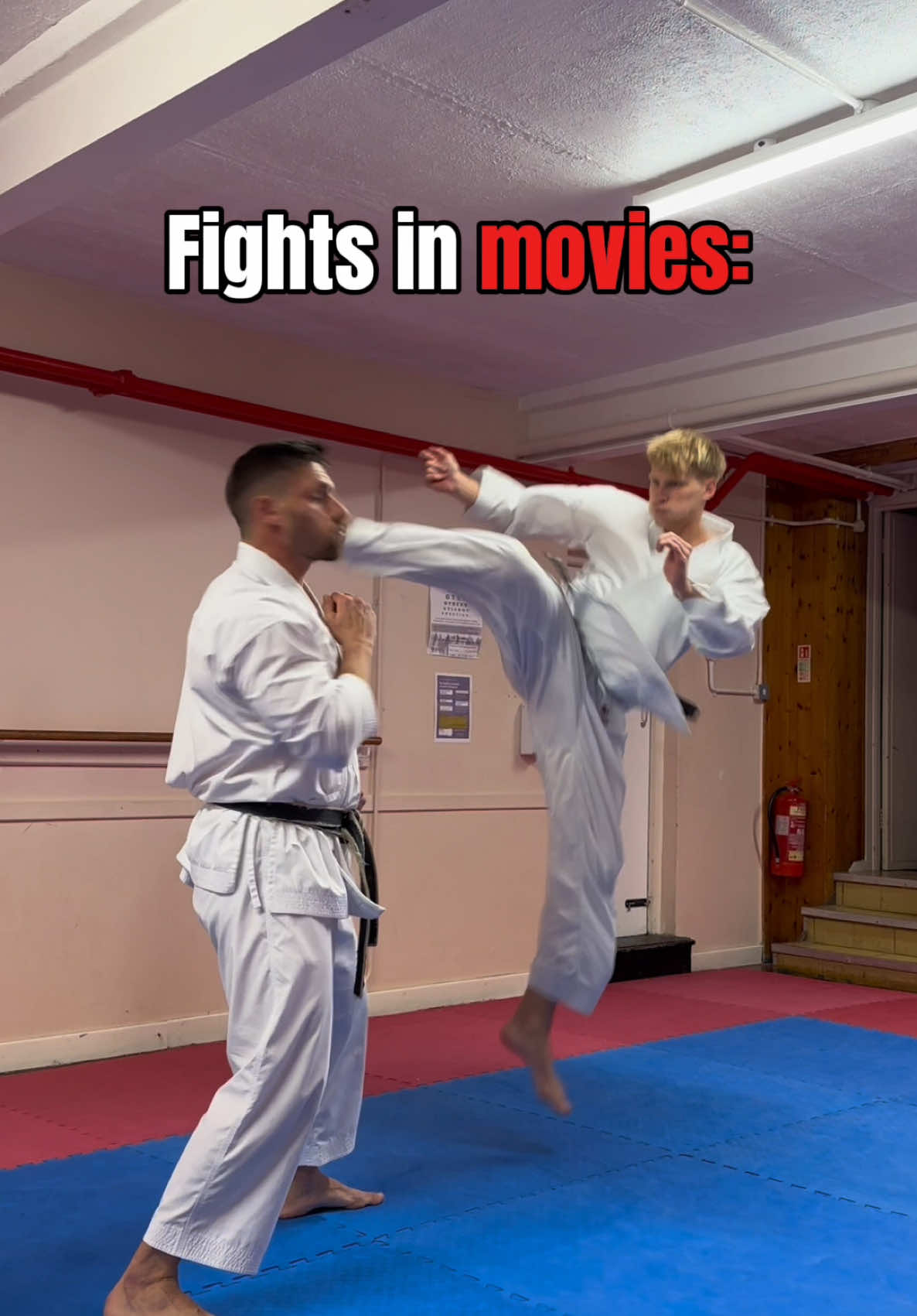 Fights in movies vs real life 