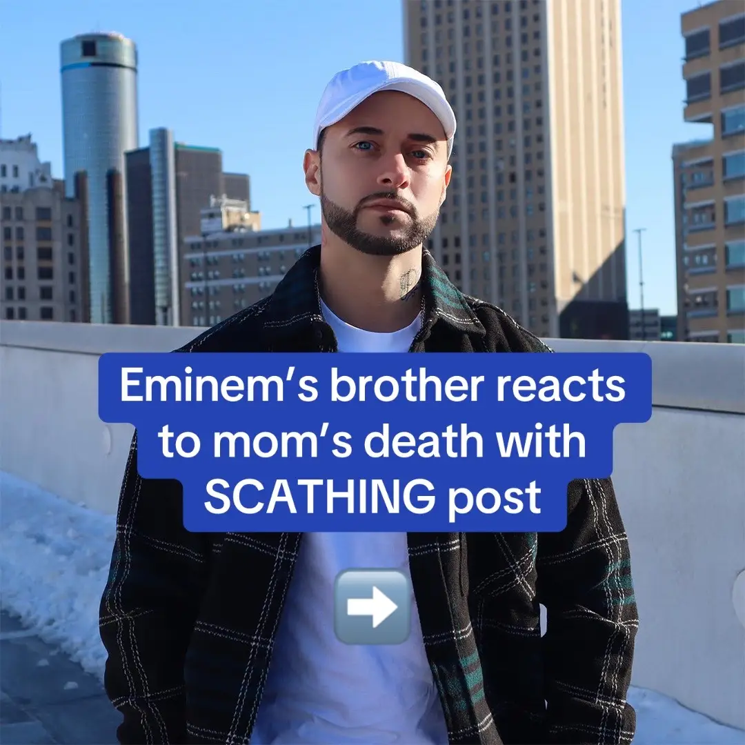 Eminem's half-brother took a parting shot at their mom following her death, post on his Instagram story that he was filled with 'hatred and mixed emotions.’ Nathan 'Nate' Mathers, a DJ and music producer, shared his thoughts hours after Debbie Nelson passed away at age 69. Mathers's stinging response comes after years of turbulence with his mother, which ended with Eminem gaining custody of his brother, who was 16 at the time. Nate's father, Fred Samra, was one of Nelson's boyfriends after Eminem's father Marshall Mathers Jr. abandoned the artist when he was a baby. Samra was not on the scene during the brothers' childhoods. Read the full story on DailyMail.com. #eminem #musicnews #celebritynews #rap 