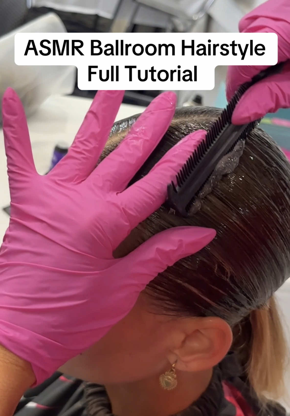 ASMR 🔊 Ballroom Hairstyle Tutorial Final Result In The End ❤️‍🔥  Let's give this Low Bun a name🤩 #ballroom #ballroomhair #haircare #asmr #asmrsounds #asmrvideo #hairtok #hairstyle #hairstyles #hairstylist #hairtutorial #slickback #asmrhair #asmrhairplay #hairplay #hairtransformation #haircareroutine #grwm #grwmroutine  #creatorsearchinsights 