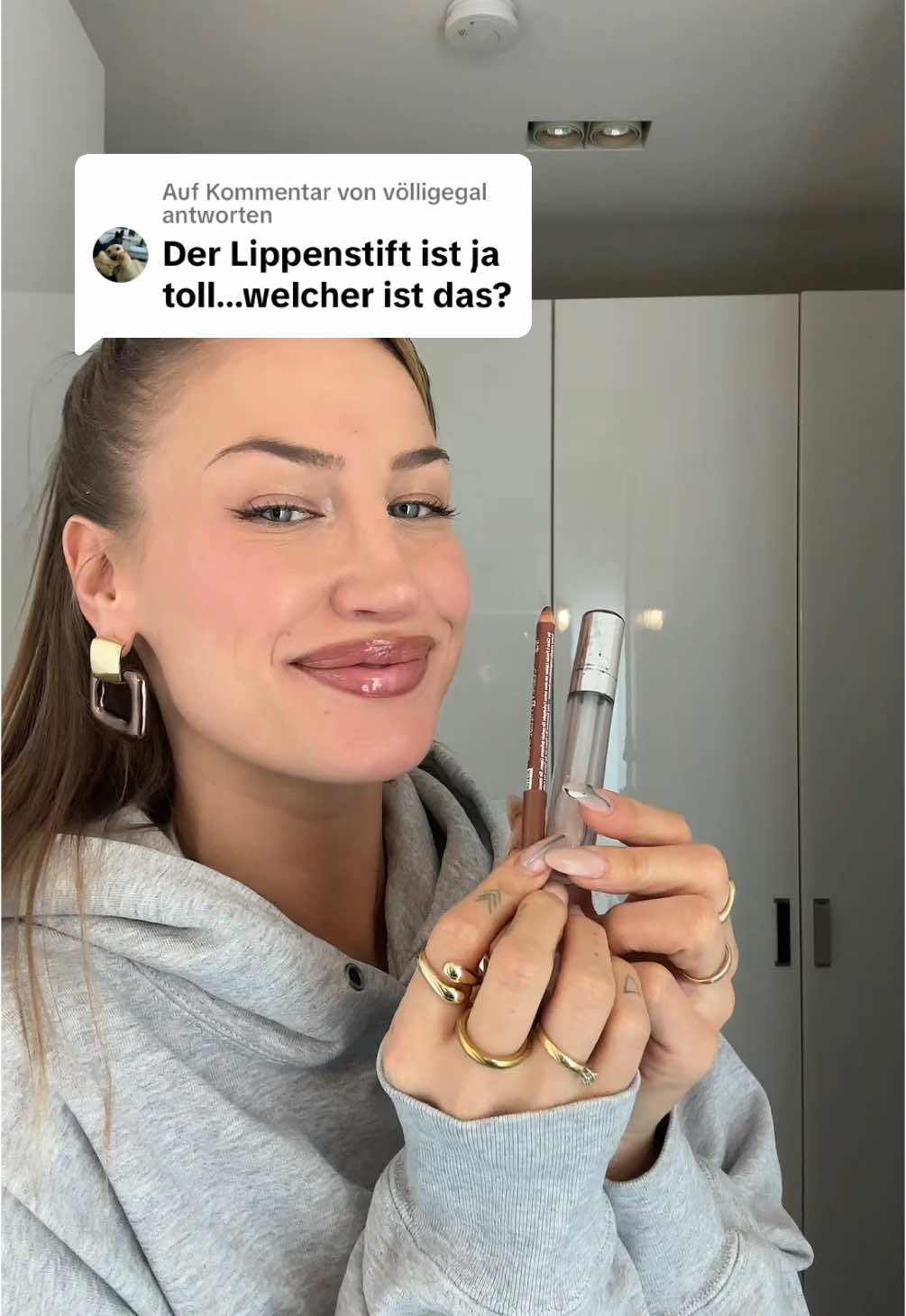 Antwort auf @völligegal #lipstick #makeup #lipbalm #lipbalmaddict 