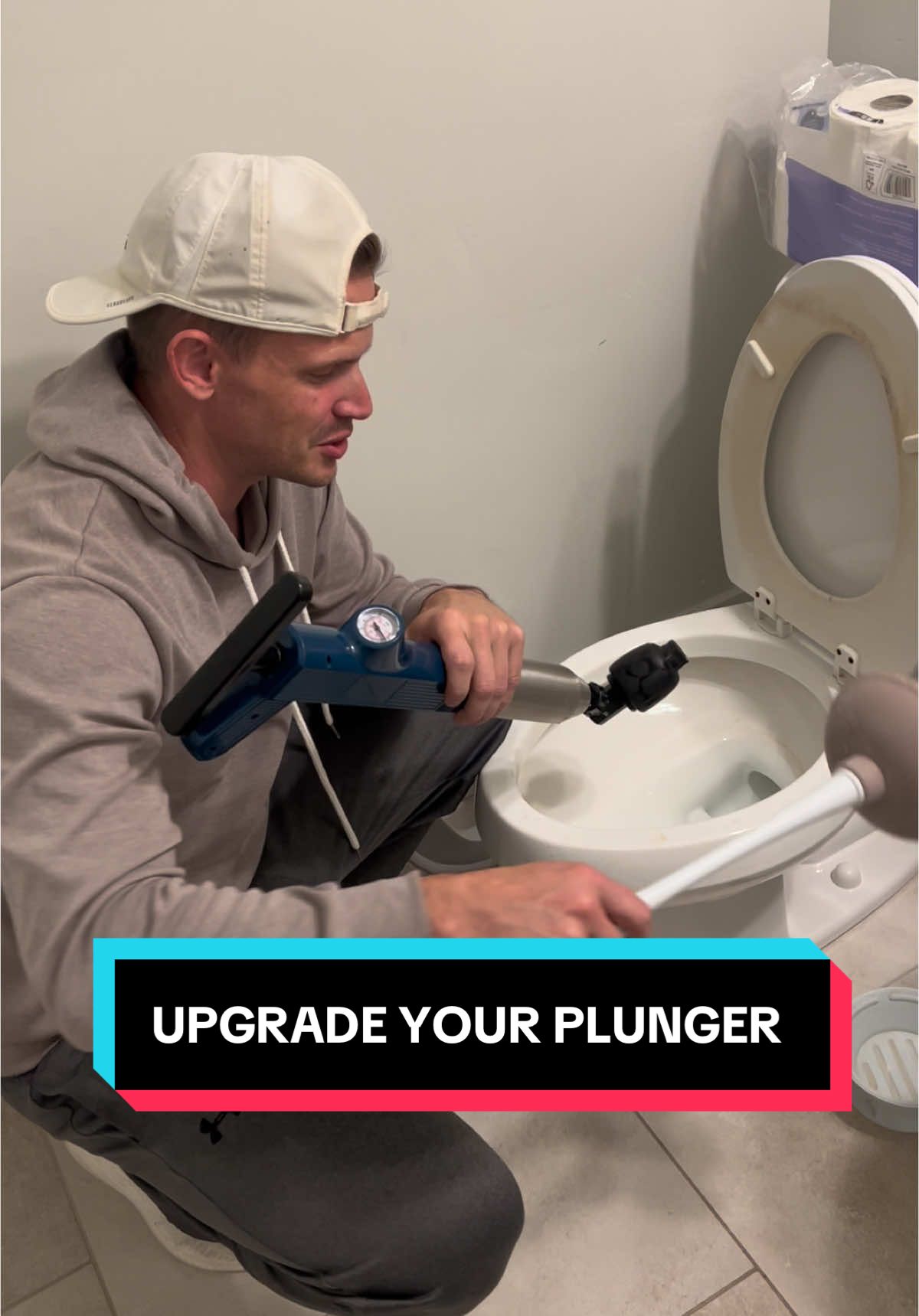 Plungers Have Evolved and They are Amazing!! #plunger #toilet #cloggedtoilet 