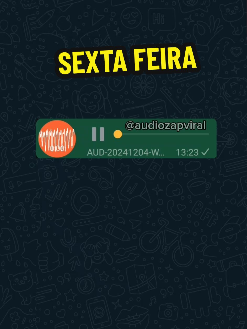 #audiosengracados #audiosvirales #whatssapstatus #audioviral #audio #whatsapp #sexta-feira 