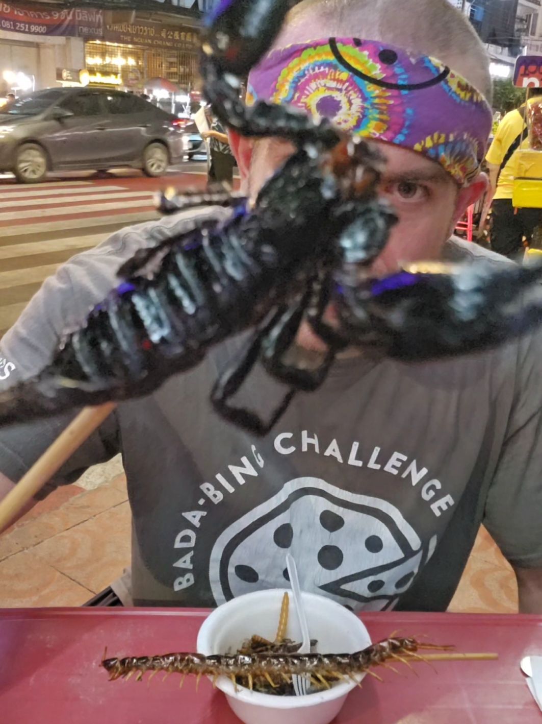 EATING A SCORPION AND CENTIPEDE!!! #foodchallenge #eatingchallenge #asmr #asmrsounds #asmrtiktoks #asmrfood #asmreating #mukbang #mukbangeatingshow #mukbangs #mukbangvideo #eat #eating #eatingshow #eatfood #eatingsounds #eatingasmr #goodfood #thailand #bangkok #thaifood #scorpion #centipede #eatbugs #fyp #fypシ FULL VIDEO ON YOUTUBE AT Bandana.eats1