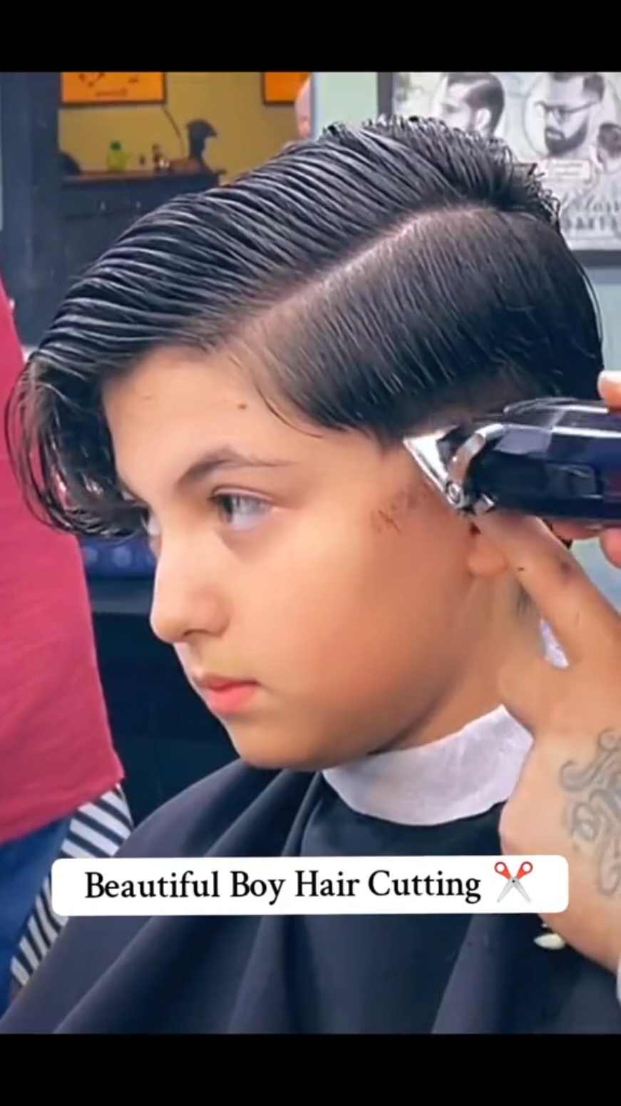 hair cut boys 14 age part 1#foruyou #trendingvideo 