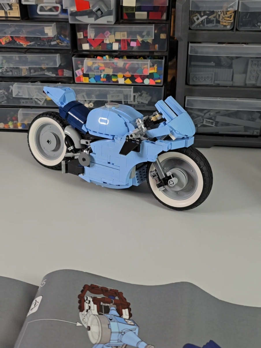 cyberpunk motorcyle  (not my build) #legofrance #lego #cyberpunk #legocyberpunk #motorcycle 