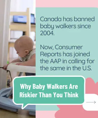 Baby walkers are banned in Canada due to safety concerns, and now new data calls for a ban in the U.S. too. From 2021-2023, the CPSC reported 2,467 injuries per year from walkers, jumpers, and similar products. 🔍 Risks include: 🔻 Injuries like falls, burns, and head trauma 🔻 Delayed motor development 🔻 Increased risks for poisoning and drowning 💡 Safer alternatives: Try tummy time, supervised play, or developmental activities that support natural movement. Curious Baby offers safe, research-backed ways to help your baby grow. Your baby’s development deserves safety and care! 💛 #ParentingTips #BabySafety #CuriousBaby #SafeBabyDevelopment