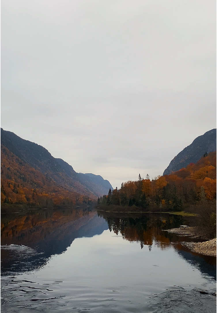 Autumn 🍃 #fall #autumn #canada🇨🇦 #quebec #jacquescartier #travel #nature #fyp 