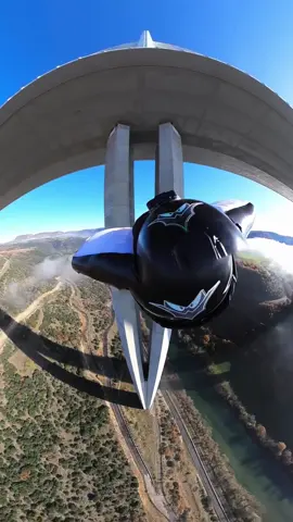 Redefining what’s possible: a world’s first at Viaduc de Millau - Wing suit pilots: Javi Centeno - Camera & editing: Armando Oquendo #basejump #wingsuit #millau #dream #flying 