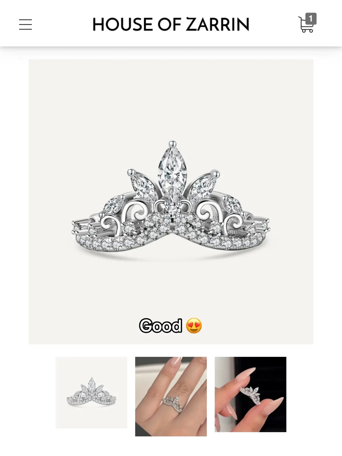 Just like her crown 😍👑 #rapunzelring #tangled #foryou #fyp #trending