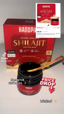 HANDPICK, Pure Himalayan Shilajit @HANDPICK UK ✨😍 #handpicked #shilajit #shilajitbenefits #supplements 