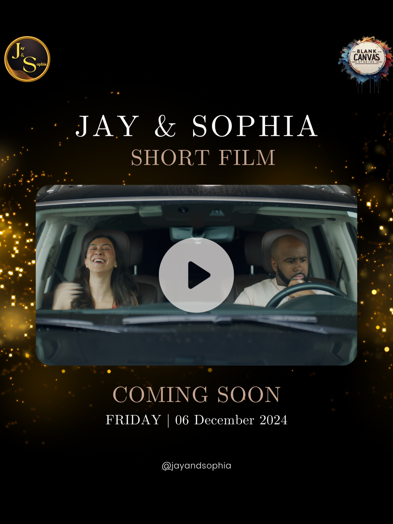 Heads up and mark your calendars! Jay and Sophia Short Film showing December 6, 2024! Follow us on Facebook, Instagram and Youtube for updates! #foryoupage #fyp #shortvideo #shortfilm #teaservideo #JayandSophia #ShortReels #Actor #viral #funny #film #shortfilmfestival @chantellebrizzee