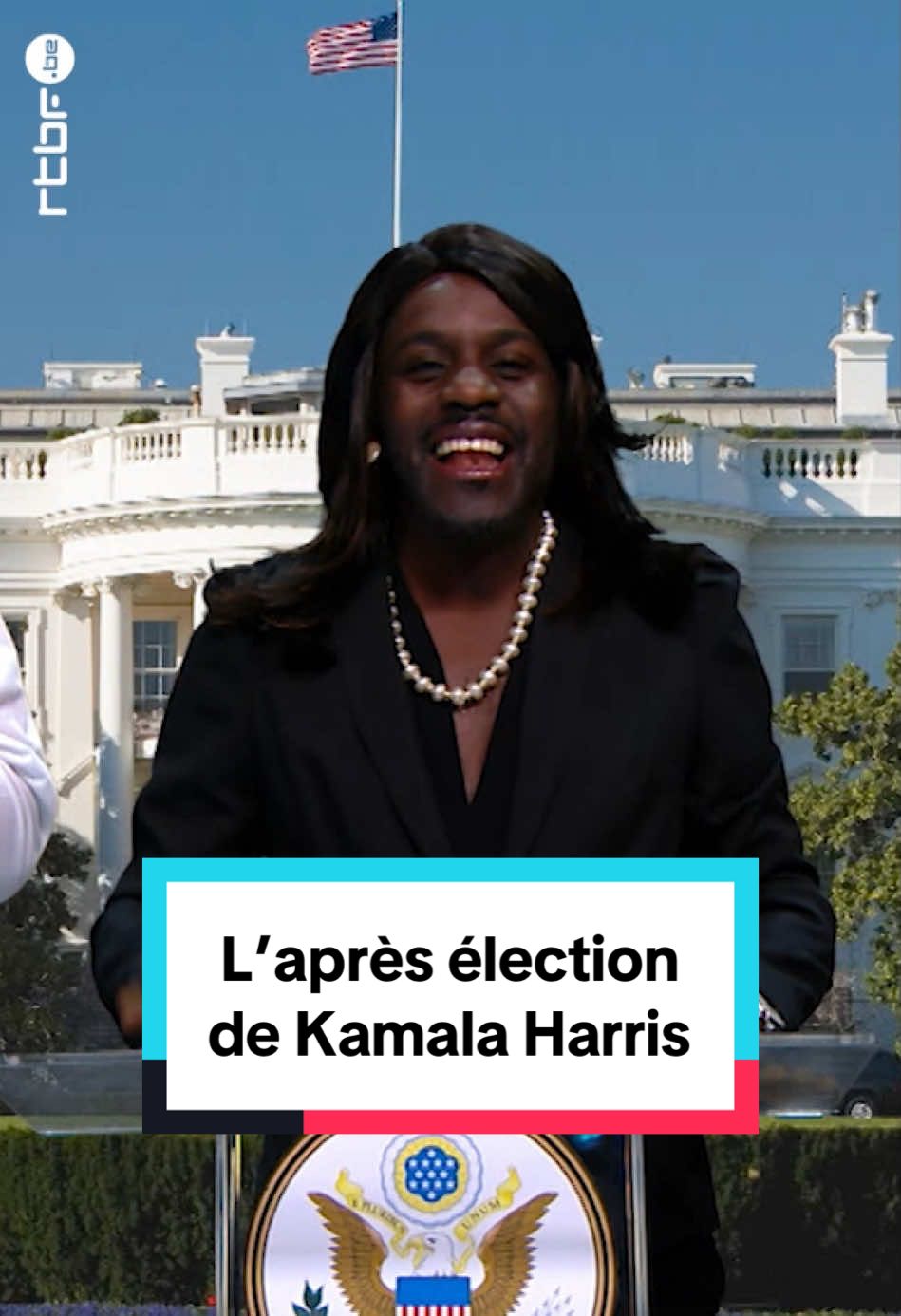 Kamala Harris après les élections américaines… #sketch #comedytiktok #parodie #tv #show #legrandcactus @Kody Kim 