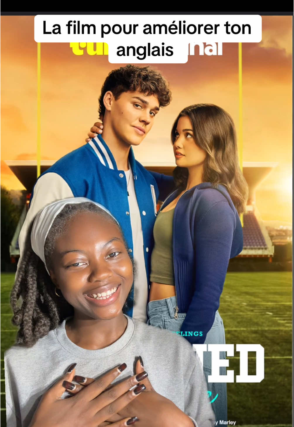 Le titre : The QB and Me #filmrecommendation #theqbandme #ameliorersonanglais #apprendrelanglais #greenscreen 