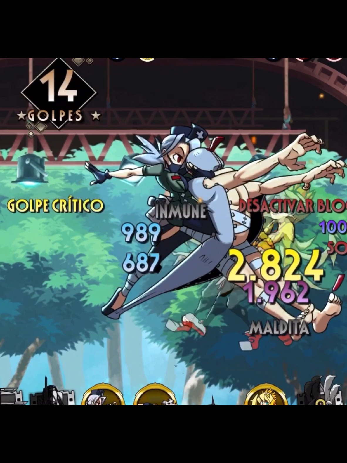 lo siento por la mala calidad 🤧#skullgirls 