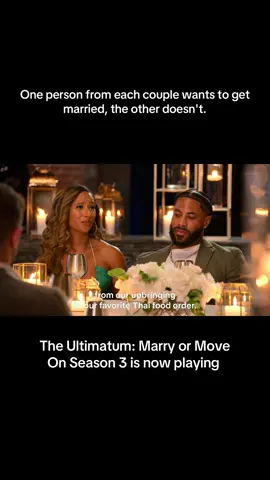 Zaina and JR’s intro on #TheUltimatum #RealityTV #DatingShow #Relationships 