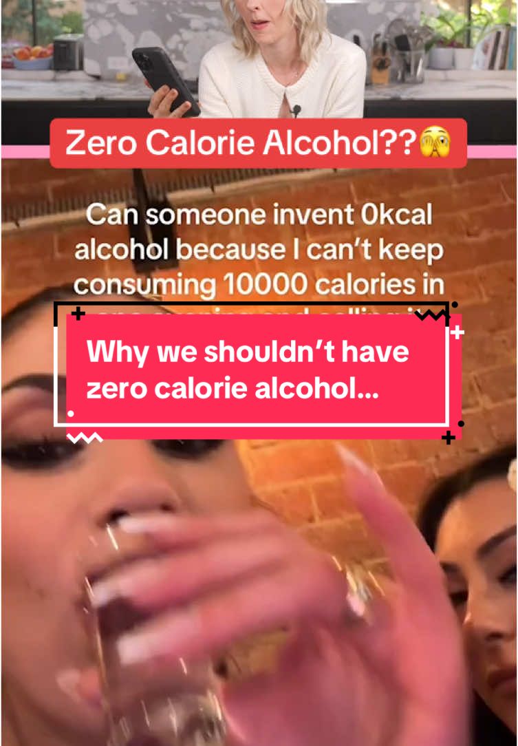 Zero calorie alcohol would be a really bad idea… drink responsibly! #zerocalorie #holidaydrinks #badidea #dontdothis #winetiktok🍷 