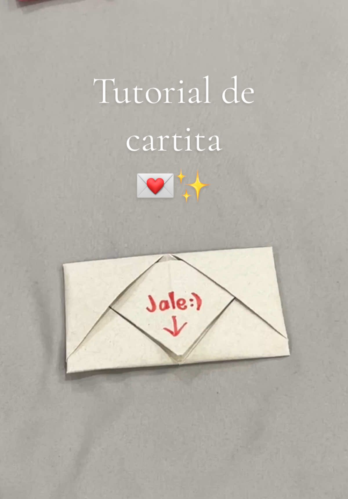 Cartita bonita y facil de hacer 🥰 #cartitas #ideasderegalos #regalonavidad #DIY #diycraft 