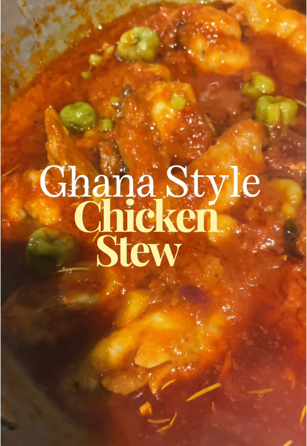 Shabo Shabo Chicken Stew! If you know.. you know. What do you eat your stew with?? #chickenstew #ghanachickenstew #Ghanastew #ghana 