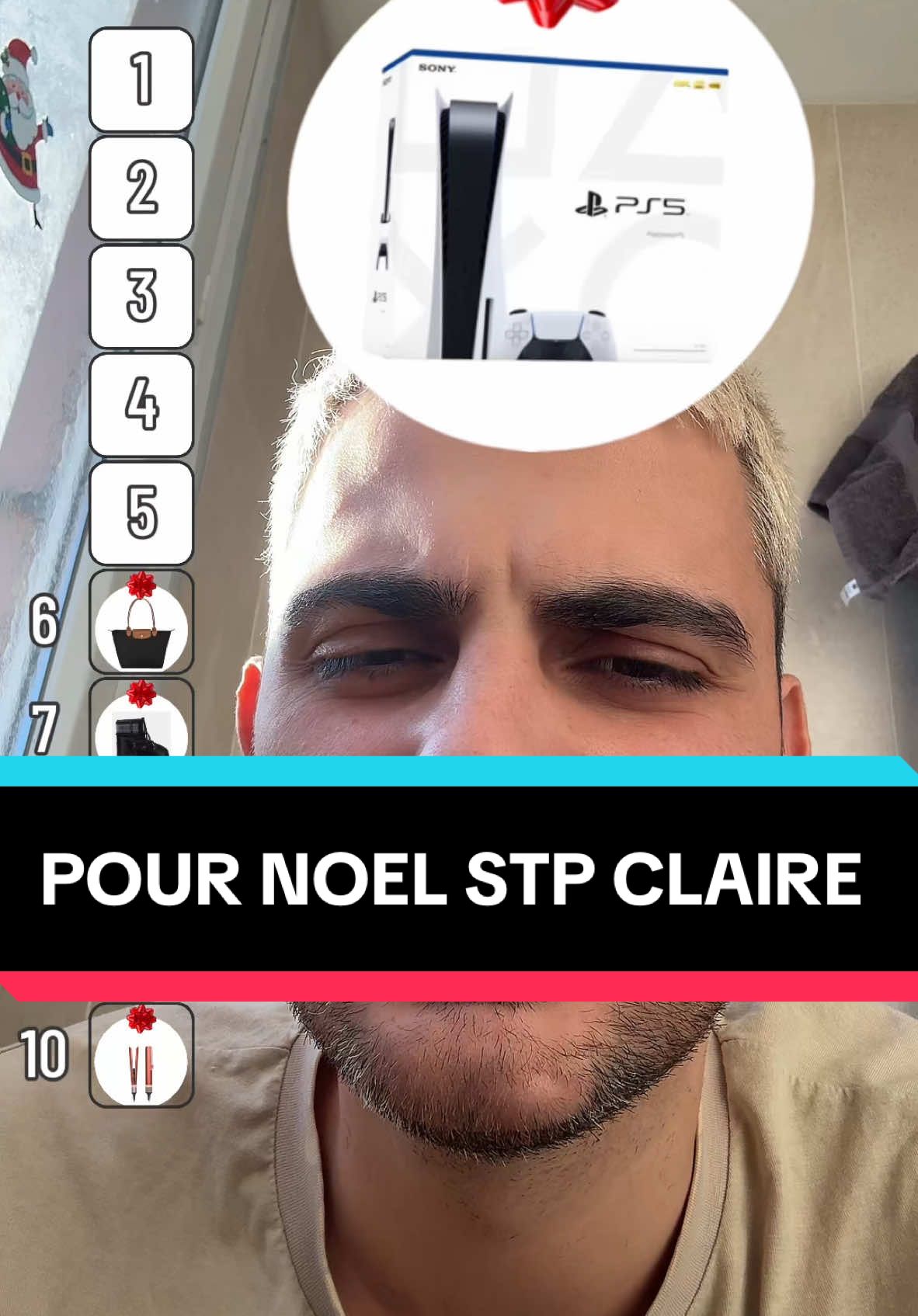 CLAIRE STP !  #couple #Noel #Humour 