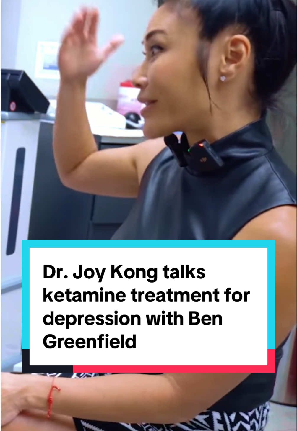 Dr. Joy Kong talks ketamine treatment for depression with Ben Greenfield #depression #MentalHealth 