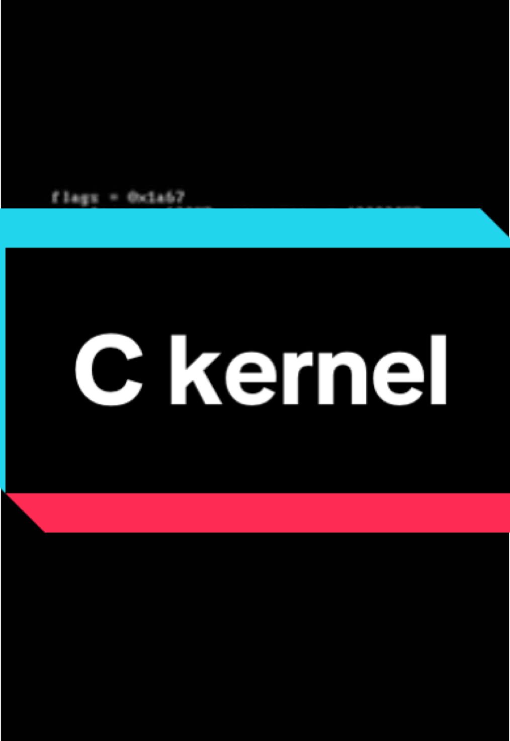 C kernel :) | join to telegram channel! . . . . . . #programming #clang #c #asm #nasm #kernel #linux #рекомендации #рек #nasm #code #coding #recommendations 