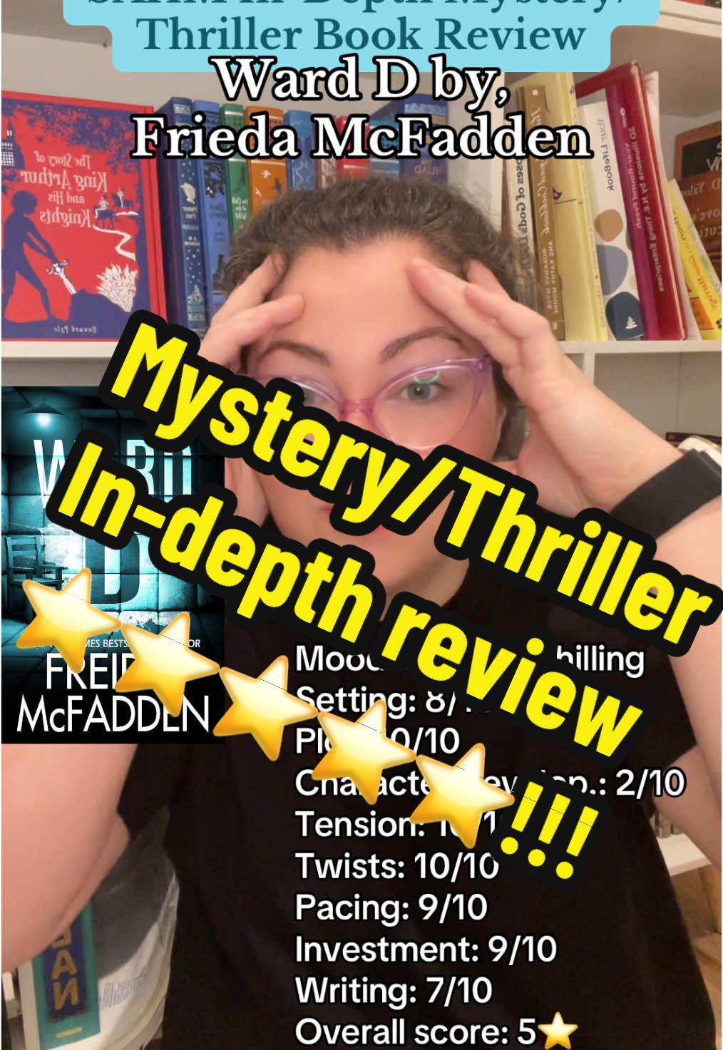 Ugh LOVED THIS ONE.  #mystery #thriller #friedamcfadden #wardD #mysterybox #thrillerbooks #bookrecs #chilling #bookrecommendations 