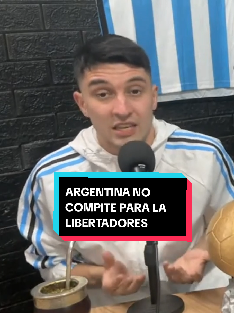 Los mejores equipos del fútbol argentino no compiten para la Libertadores. #libertadores #actualidad #ligaprofesional #argentina🇦🇷 #futbol⚽️ #racing #velez #TikTokDeportes 