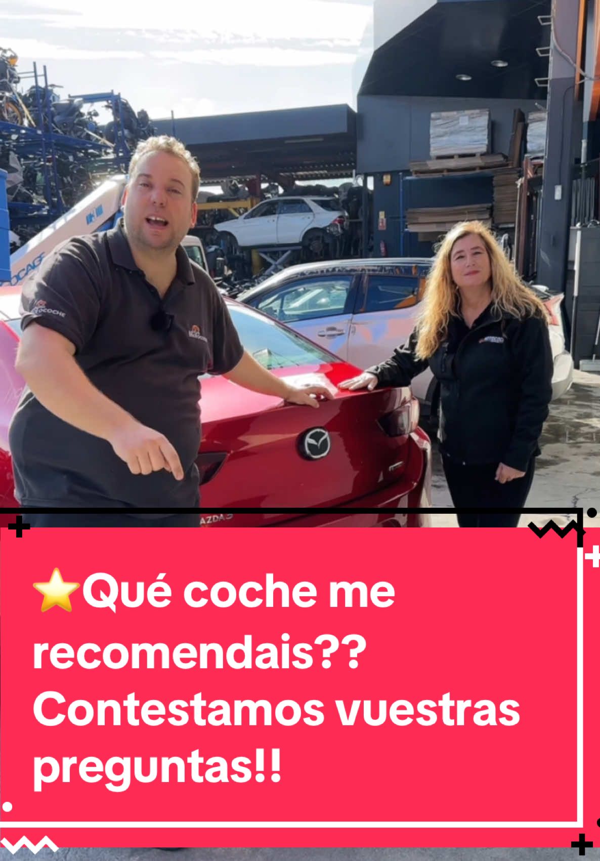 ⭐️Qué coche me recomendais??Contestamos vuestras preguntas!!#desguace #desguacemotocoche #mazda #toyota #autoparts #recambios #reciclaje #repuestos #piezasusadas #recambiosoriginales #recambiosreciclados #talleres #tallermecanico 