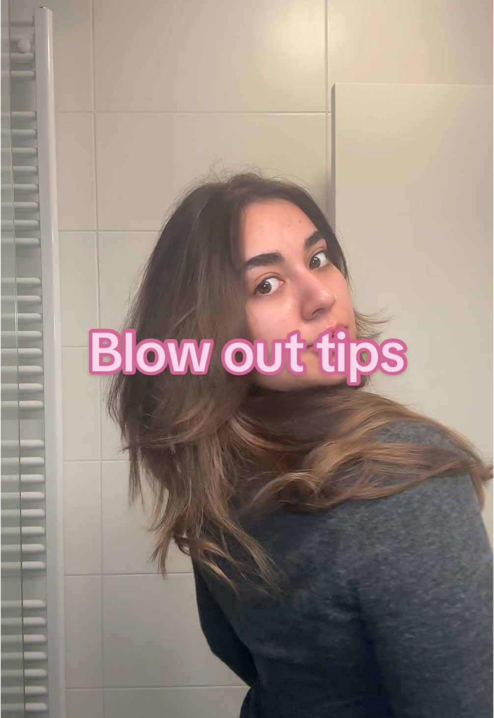 Tips zijn welkom🩷  #blowout #hairstyle #hairtok 