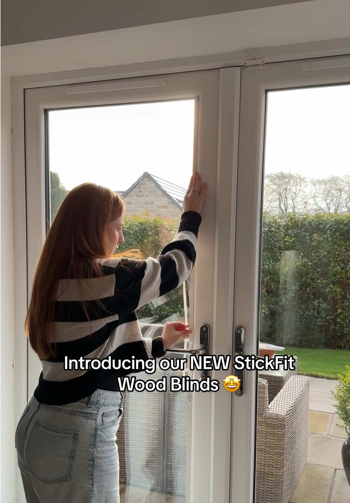 Introducing our NEW StickFit Wood Blinds 🤩 Exclusively at BlindsbyPost only!  Say goodbye to drilling with our StickFit no-drill design. These blinds simply stick directly to your window pane, without the need for internal window beading.  Here are 6 reasons why we love them ⬇️ - No frame design - Effortless installation  - Wide compatibility  - Clutter free solution  - Light control & privary  - Child safe  #nodrillblinds #stickonblinds #installation #easydiy #homemusthave #homedecor 