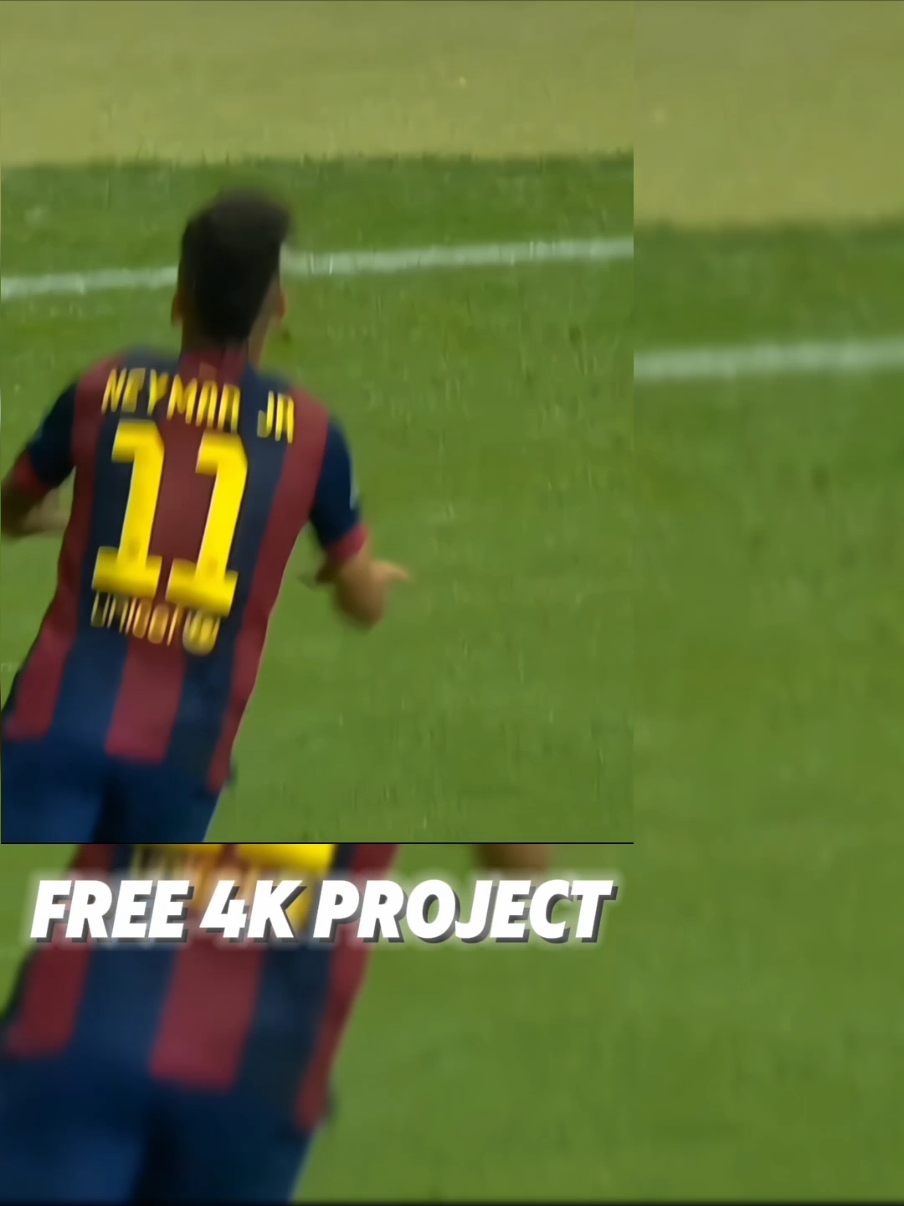 Neymar Jr Free 4k Project 🤩 #neymar #freeedit #trendingvideo #footballtiktok #fyp #goviral 