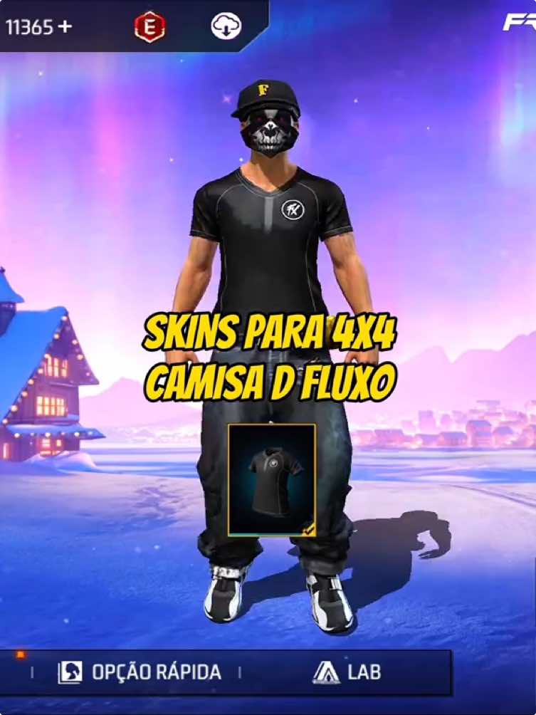 skins para 4x4 com a camisa do fluxo  #skinspara4x4 #combinçöes4x4 #pobrelkff #freefireindonesia #fluxogg #skinvibeinstaplayer #foryou 