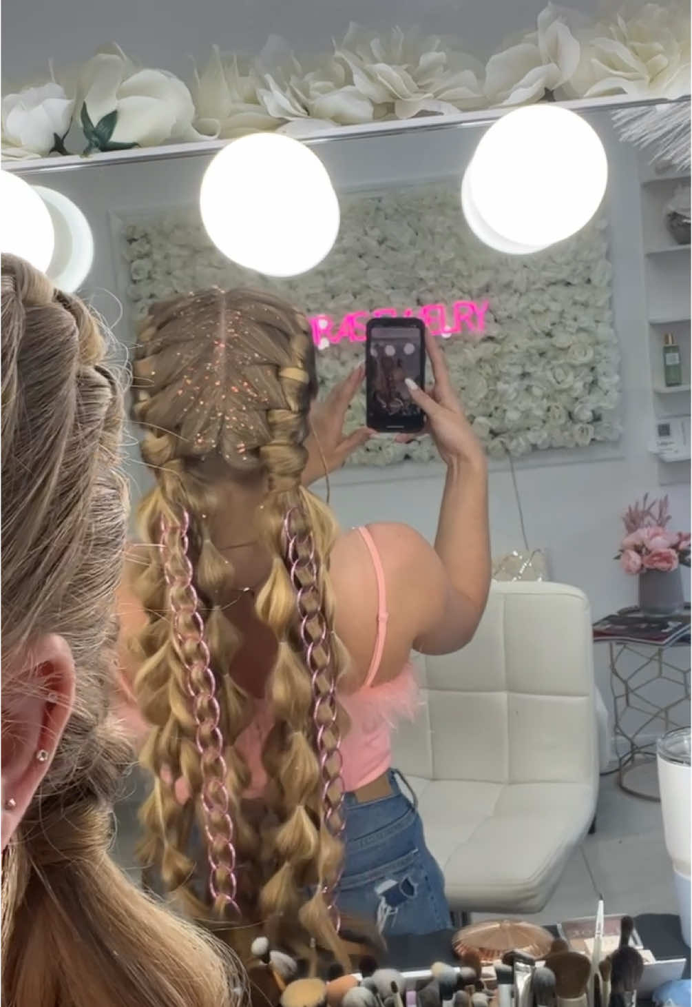 hair- @Shayla 💕#hairtok #hair #longhair #braids 