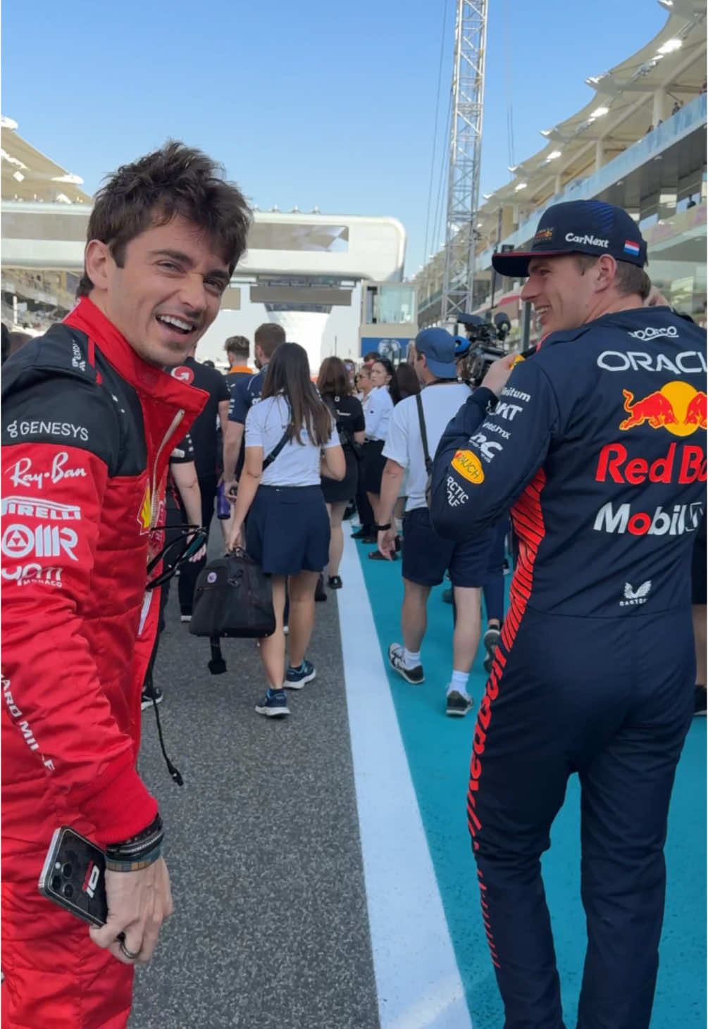 Subtlety is an art form...that they don’t have 🤣 #F1 #maxverstappen #charlesleclerc #fyp #funny 