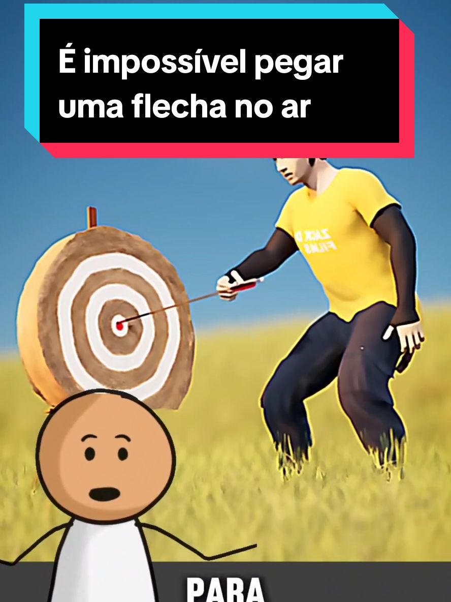 É impossível pegar uma flecha no ar! #curiosidades #fatos #flecha #arco #conhecimento #vocesabia 