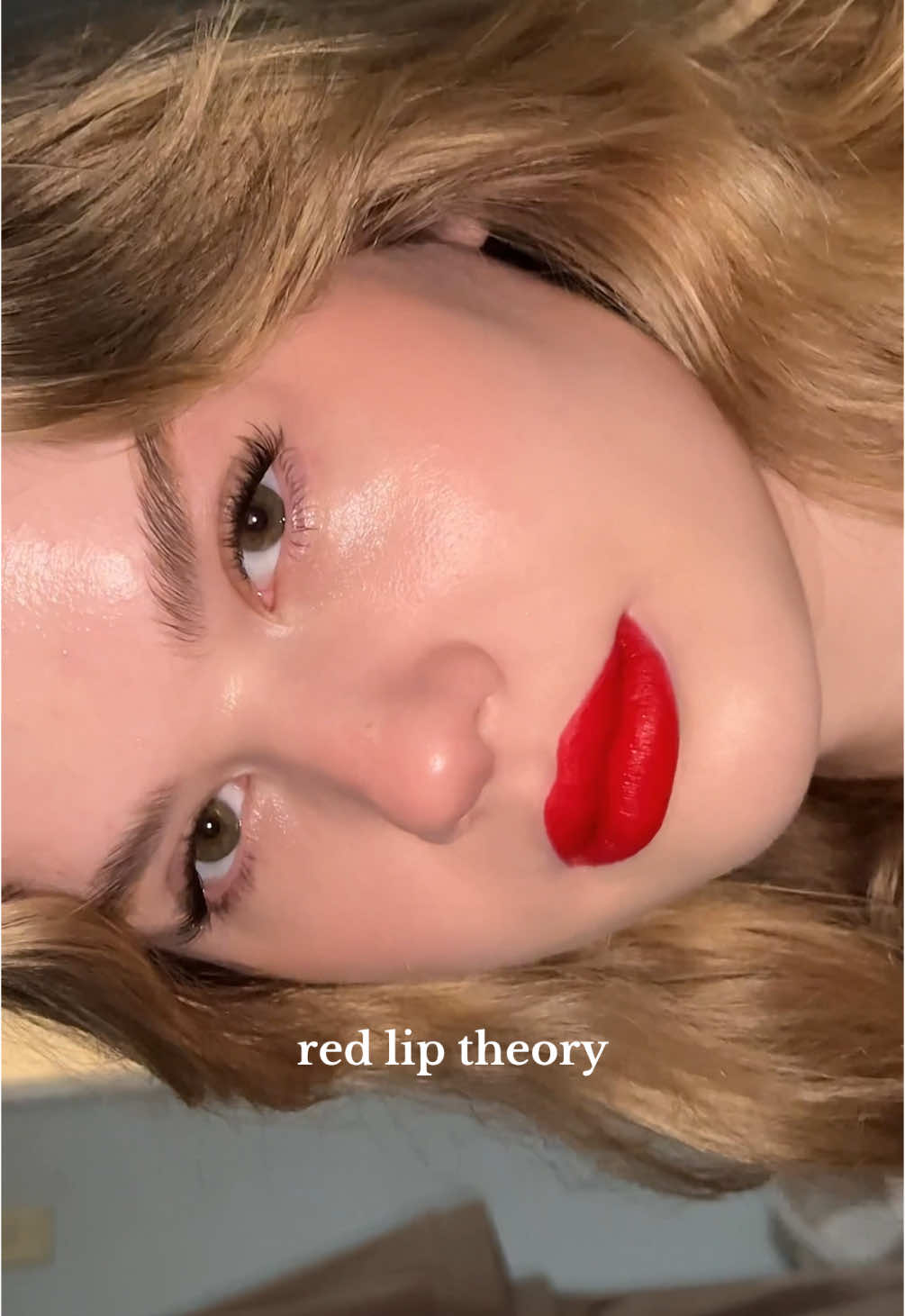 red lipstick theory 💋💄 what do we think?? #redlipstick #makeup    