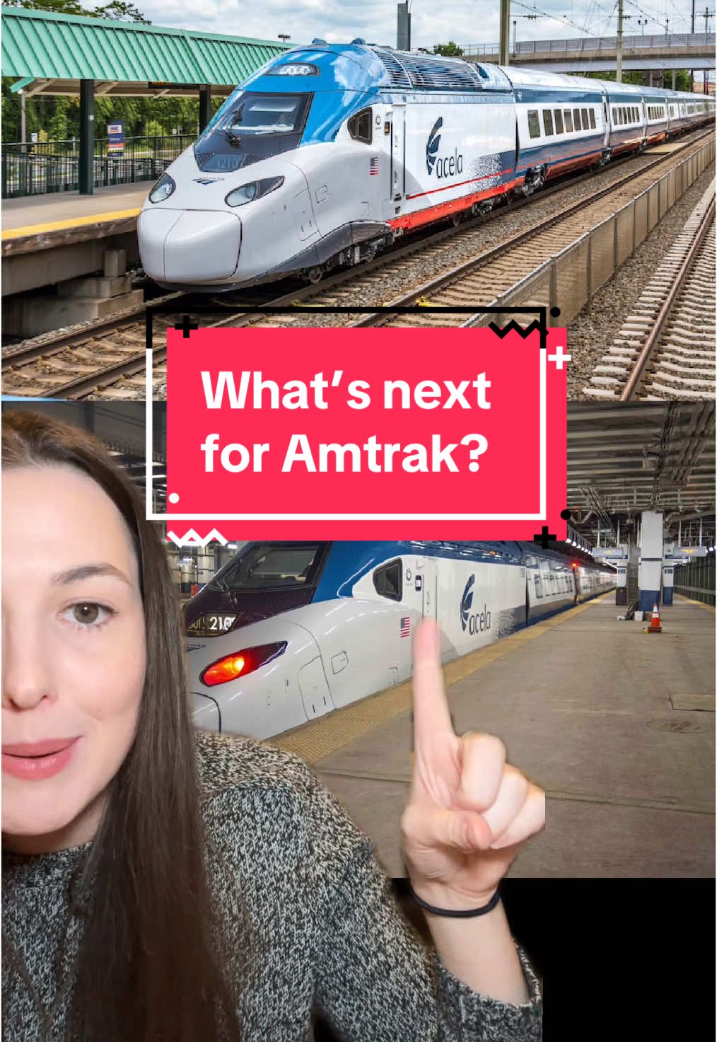 With record breaking passenger numbers, what’s next for Amtrak? The new Acela trains are launching! The Avelia Liberty is set to enter service in spring 2025 #amtrak #trains #traintok #avgeek 