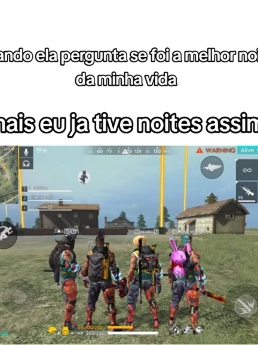 essa sim foi a melhor noite da minha vida kkk#freefire #freefirenostalgia #foryouu 