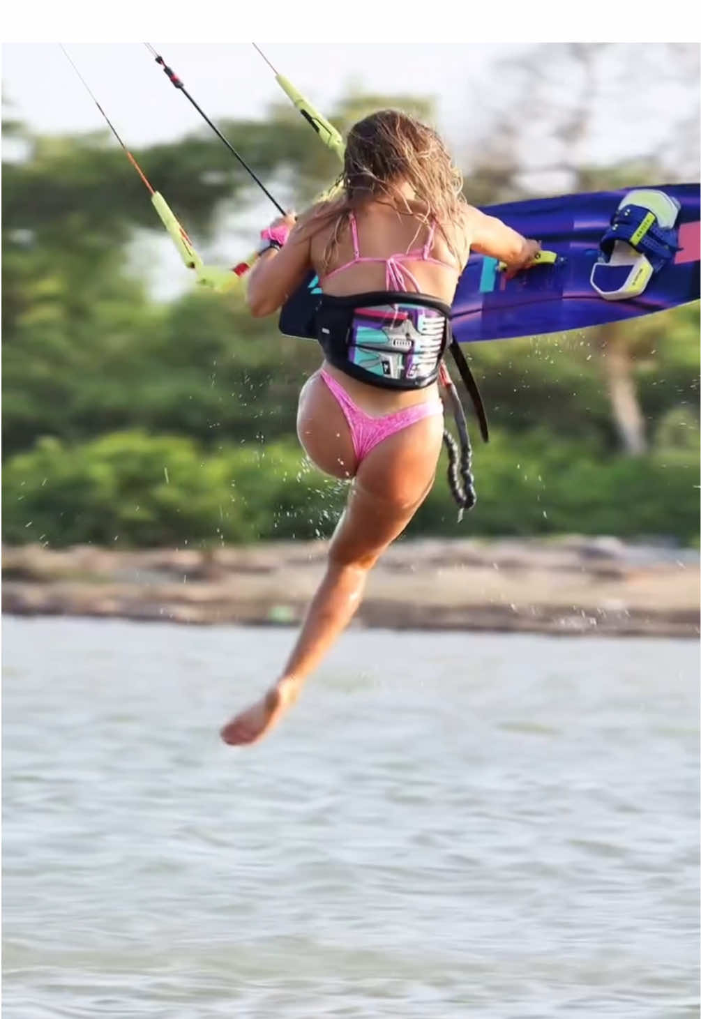 Sometimes walking on water doesnt always workout 😅 Rider @Paula Novotná  #newmusic #thekiteshots #kiteboarding #kite #travel #fun #surf 