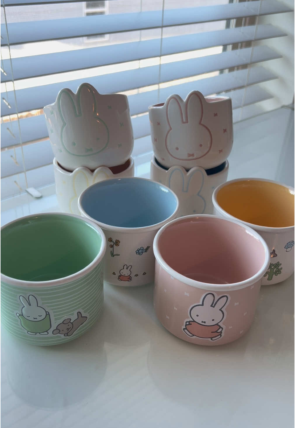 These might be my favorite purchases of the year! #miffy #homegoods #homegoodsfinds #mugs  #miffyandfriends 