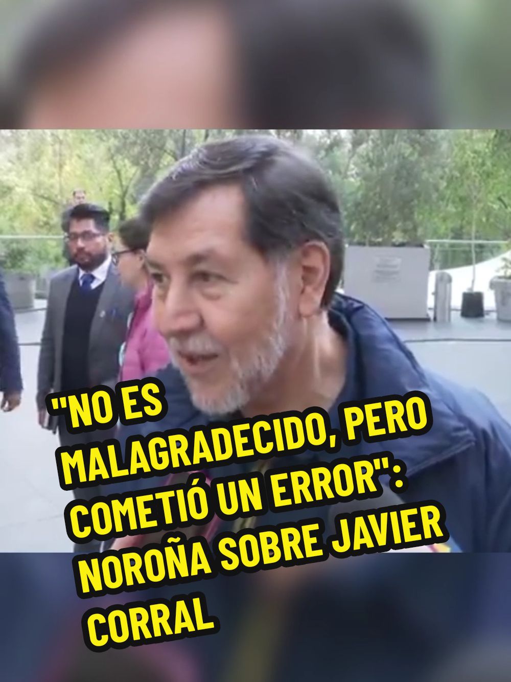 “No es malagradecido”: Noroña sobre Javier Corral El presidente del Senado, Gerardo Fernández Noroña, sostuvo que Javier Corral cometió un error al haber votado contra la eliminación de órganos autónomos, sin embargo, dijo que el expanista no es un mal agradecido, pese a que hace unas horas pensaba diferente. 📹: Ángel Gallegos #news #noticias #javiercorral #noroña #políticomx #fyp #foryou #viral #video #videoviral #parati 