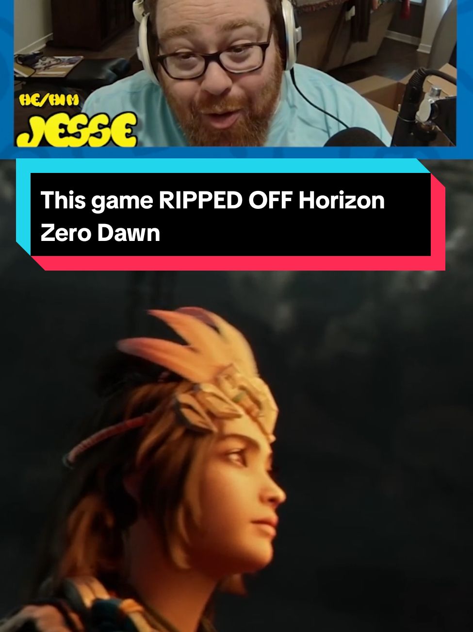 Is this game a straight-up RIP OFF? Watch Geekenders on YouTube! #gamingpodcast #geekenders #geekenderspodcast #lightofmotiram #horizonzerodawn 