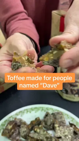 Tag a “Dave” in the comments #holidaycountdown #giftboxes #toffee #holidayhaul#CapCut 