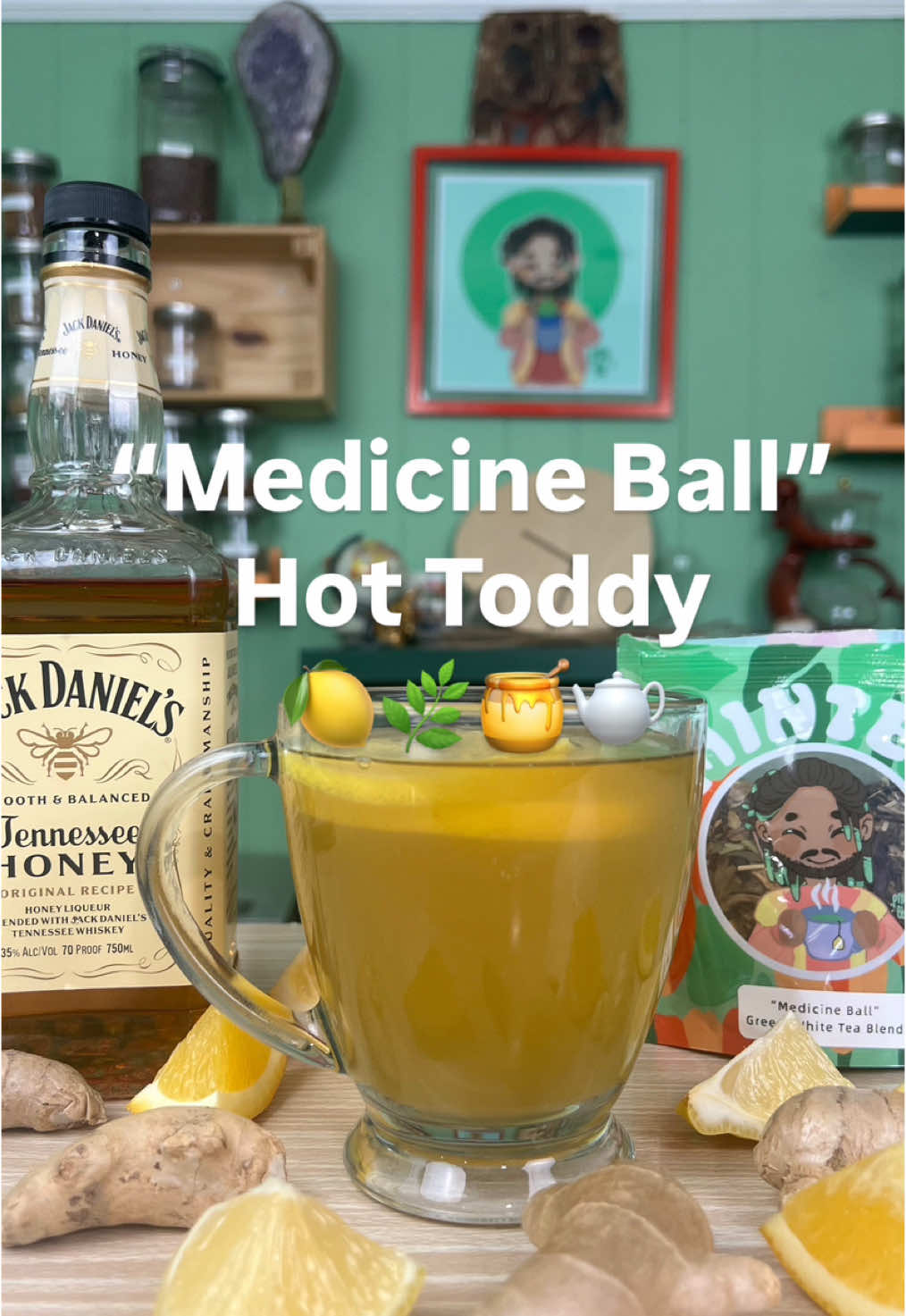 Replying to @Kuvia Jay I’m not feeling well today so this Hot Toddy using our “Medicine Ball” blend is exactly what i needed 🤒🍋🫖 I’ll be feeling better (or sleep) in no time 🙌🏽 #tea #theteaguy #tearecommendations #teablends #hottoddy #medicineball #hottoddyrecipe #wintertea #teatok #fyp 