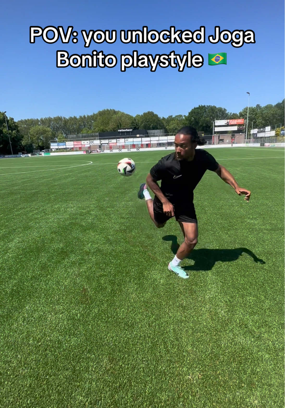 POV: you unlocked the Joga Bonito Playstyle ⚽️🇧🇷|| Join the link in bio to unlock the playstyle💫#tyrellball #fyp #viral #viralskills #hardskills #voorjou #footballtiktok #jogabonito #neymarjr #ronaldinho 